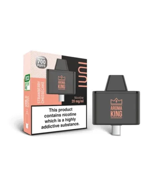AK 700 IUNI PHONE POD 20mg Strawberry Cheesecake