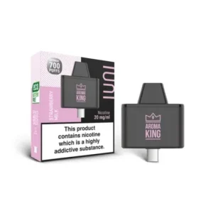 AK 700 IUNI PHONE POD 20mg Strawberry Milk