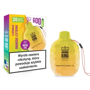 Aroma King 600 JEWEL MINI 20mg Pineapple Lemon