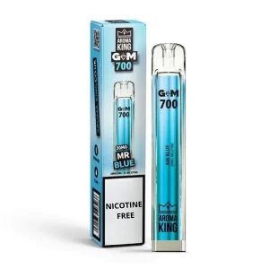 Aroma King 700 GEM BAR 0mg Mr Blue