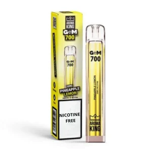 Aroma King 700 GEM BAR 0mg Pineapple Lemon