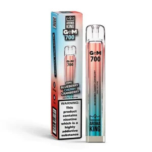 Aroma King 700 GEM BAR 20mg Blue Cherry Cranberry