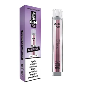 Aroma King 700 GEM BAR 20mg Grape Ice