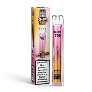 Aroma King 700 GEM BAR 20mg Pink Orange Fizz