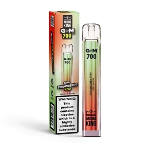 Aroma King 700 GEM BAR 20mg Strawberry Kiwi