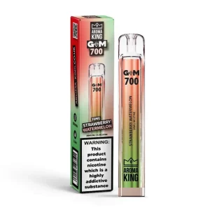 Aroma King 700 GEM BAR 20mg Strawberry Watermelon