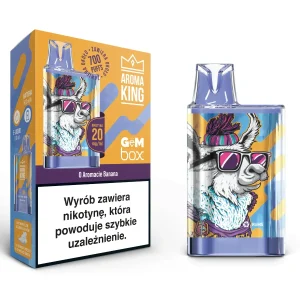 Aroma King 700 GEM BOX 20 mg Banana Ice