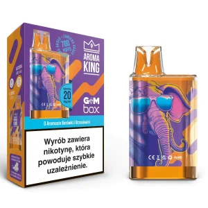 Aroma King 700 GEM BOX 20 mg Berry Peach