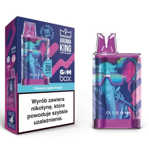 Aroma King 700 GEM BOX 20 mg Blueberry Pomegranate