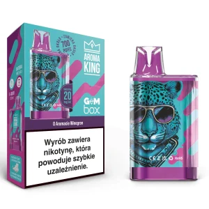 Aroma King 700 GEM BOX 20 mg Grape Ice