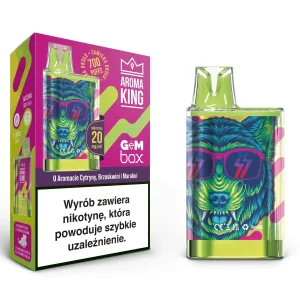 Aroma King 700 GEM BOX 20 mg Lemon Peach Passion