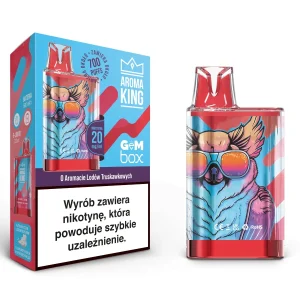 Aroma King 700 GEM BOX 20 mg Strawberry Ice Cream
