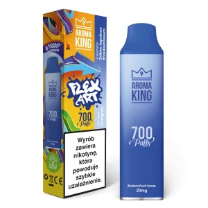 Aroma King 700 GEM FLEX 20mg Blueberry Peach Gummy