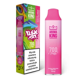 Aroma King 700 GEM FLEX 20mg Straw. Waterm. Bubble