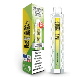 Aroma King 700 GEM LUX 20 mg Pineapple Lemon