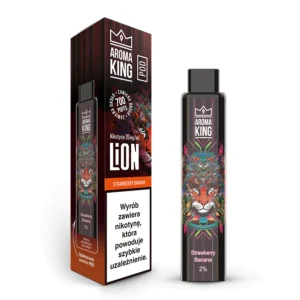 Aroma King 700 POD LION 20mg Strawberry Banana
