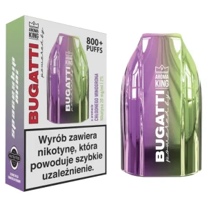 Aroma King 800 Bugatti Mini 20mg Grape Ice