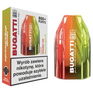 Aroma King 800 Bugatti Mini 20mg Strawberry Kiwi