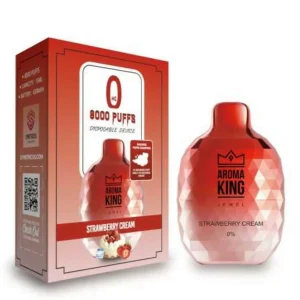 Aroma King 8000 JEWEL 0mg Strawberry Cream