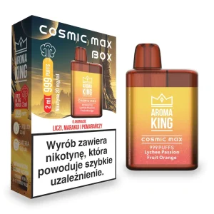 Aroma King 999 COSMIC BOX 20mg Lyche Passion Orang