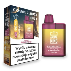 Aroma King 999 COSMIC BOX 20mg Passion Fruit Lemon