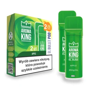 Aroma King AK EL Bullet 2-Pack 700 20mg Apple