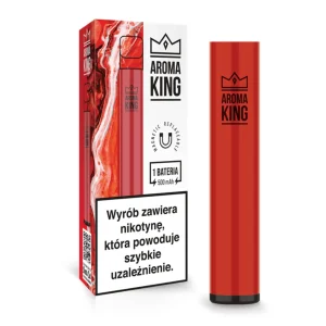 Aroma King Bateria POD Classic Czerwona 500 mAh