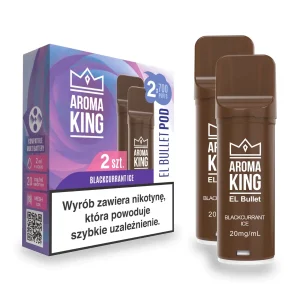 Aroma King EL Bullet 2-Pack 700 20mg Blackcurant