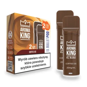Aroma King EL Bullet 2-Pack 700 20mg Coffe ice