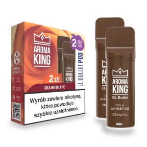 Aroma King EL Bullet 2-Pack 700 20mg Cola whisky