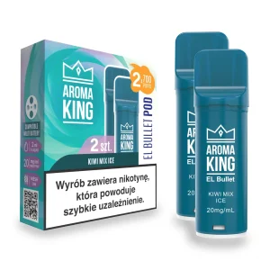 Aroma King EL Bullet 2-Pack 700 20mg Kiwi mix ice