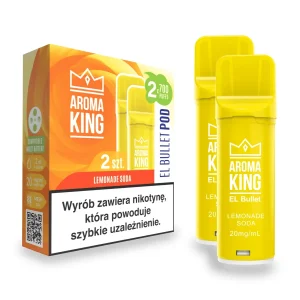 Aroma King EL Bullet 2-Pack 700 20mg Lemonade soda