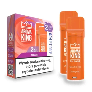 Aroma King EL Bullet 2-Pack 700 20mg Mango ice
