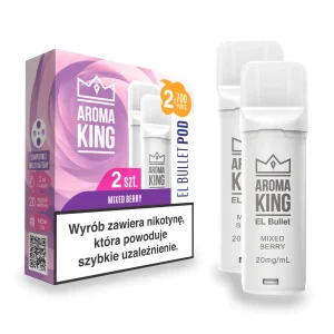 Aroma King EL Bullet 2-Pack 700 20mg Mixed Berry