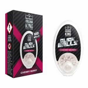 Aroma King Kapsułki Oval 100szt Cherry Berry