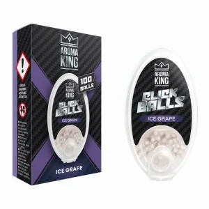 Aroma King Kapsułki Oval 100szt Ice Grape