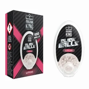 Aroma King Kapsułki Oval 100szt Litchi