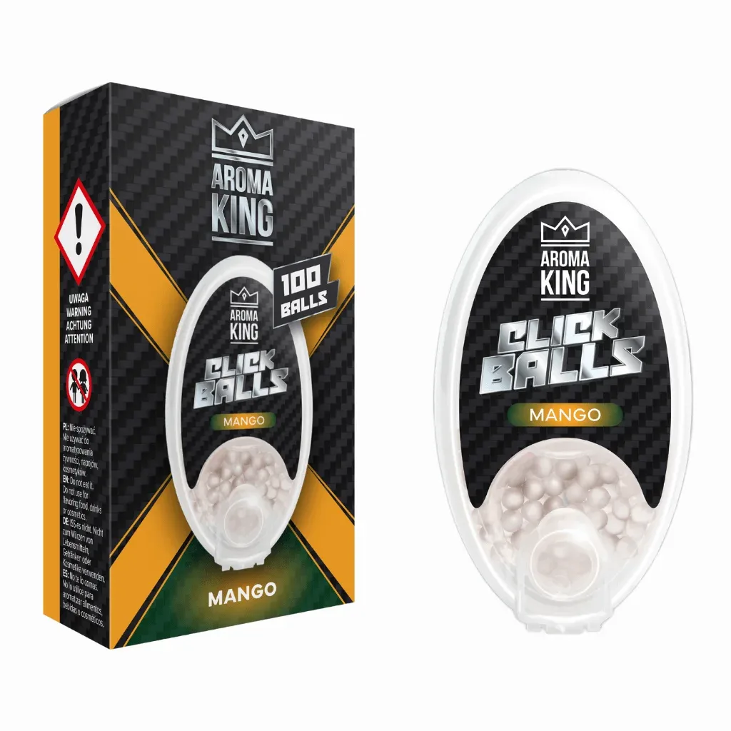 Aroma King Kapsułki Oval 100szt Mango