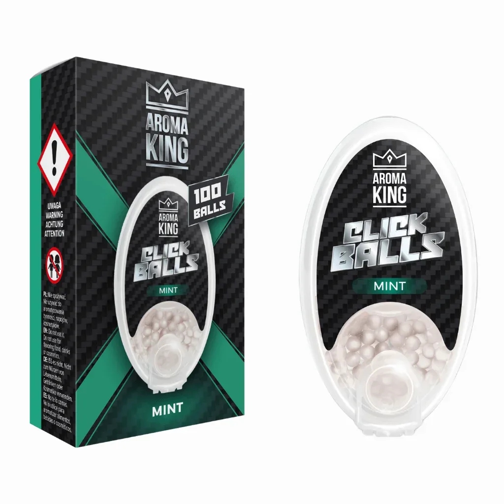 Aroma King Kapsułki Oval 100szt Mint