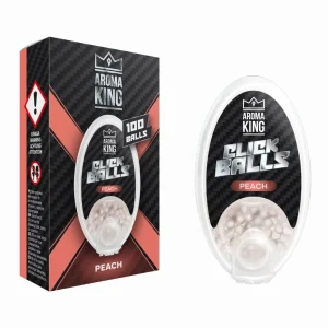 Aroma King Kapsułki Oval 100szt Peach