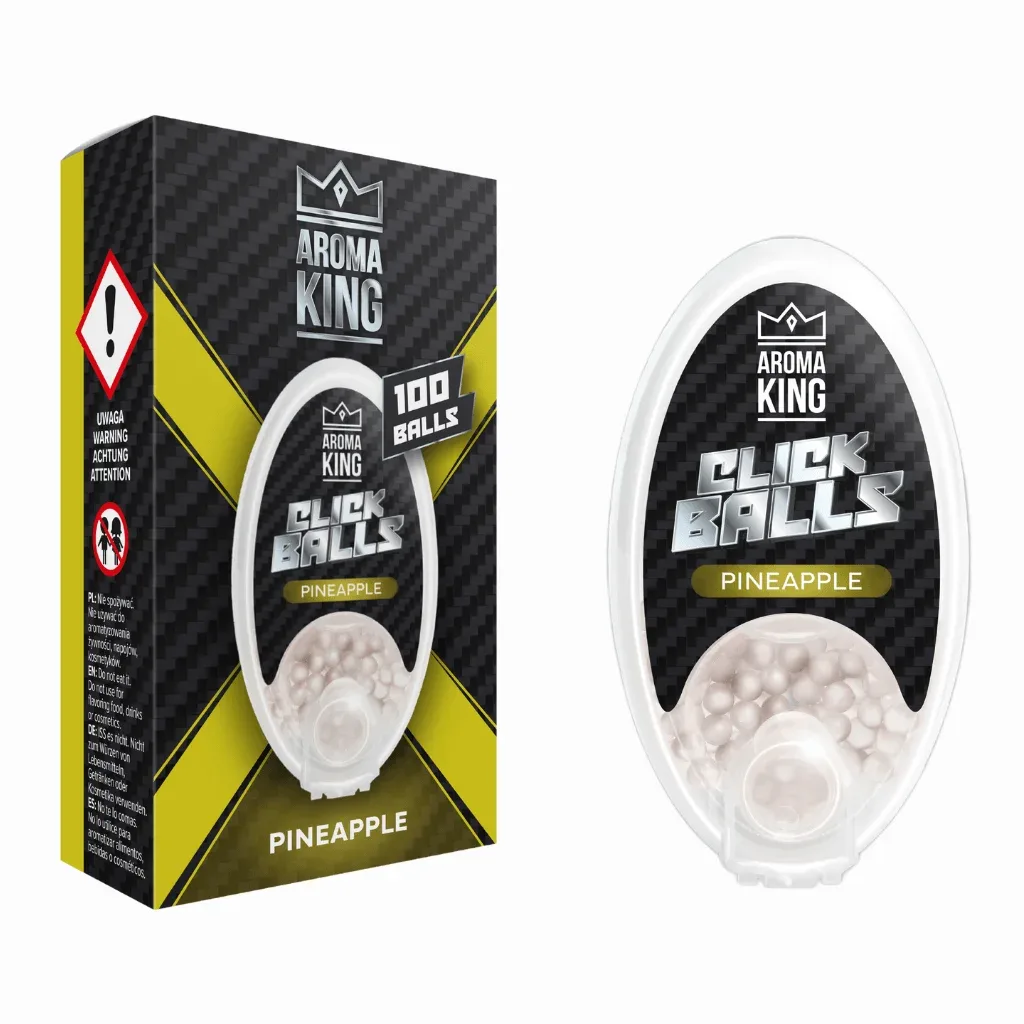 Aroma King Kapsułki Oval 100szt Pineapple