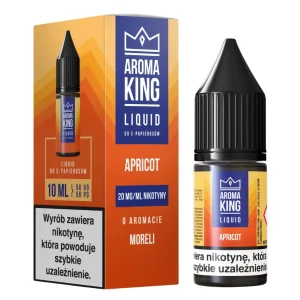 Aroma King Liquid 10ml 20mg Apricot NEW