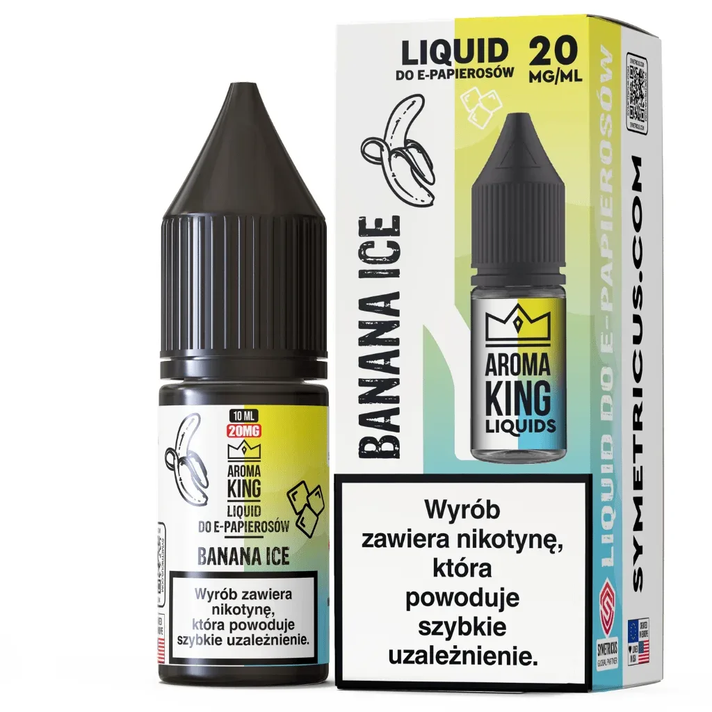 Aroma King LIQUID 10ml 20mg Banana Ice