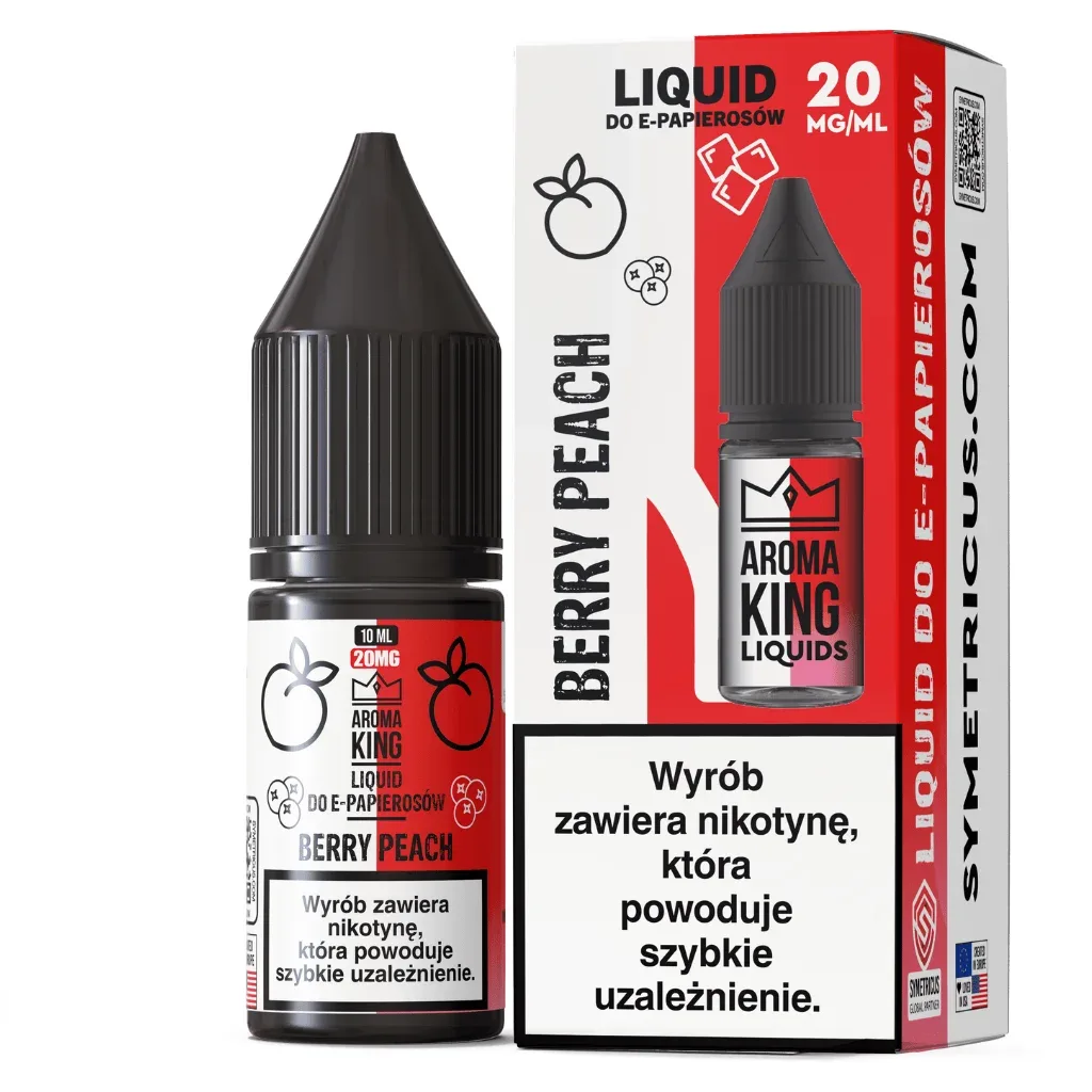 Aroma King LIQUID 10ml 20mg Berry peach