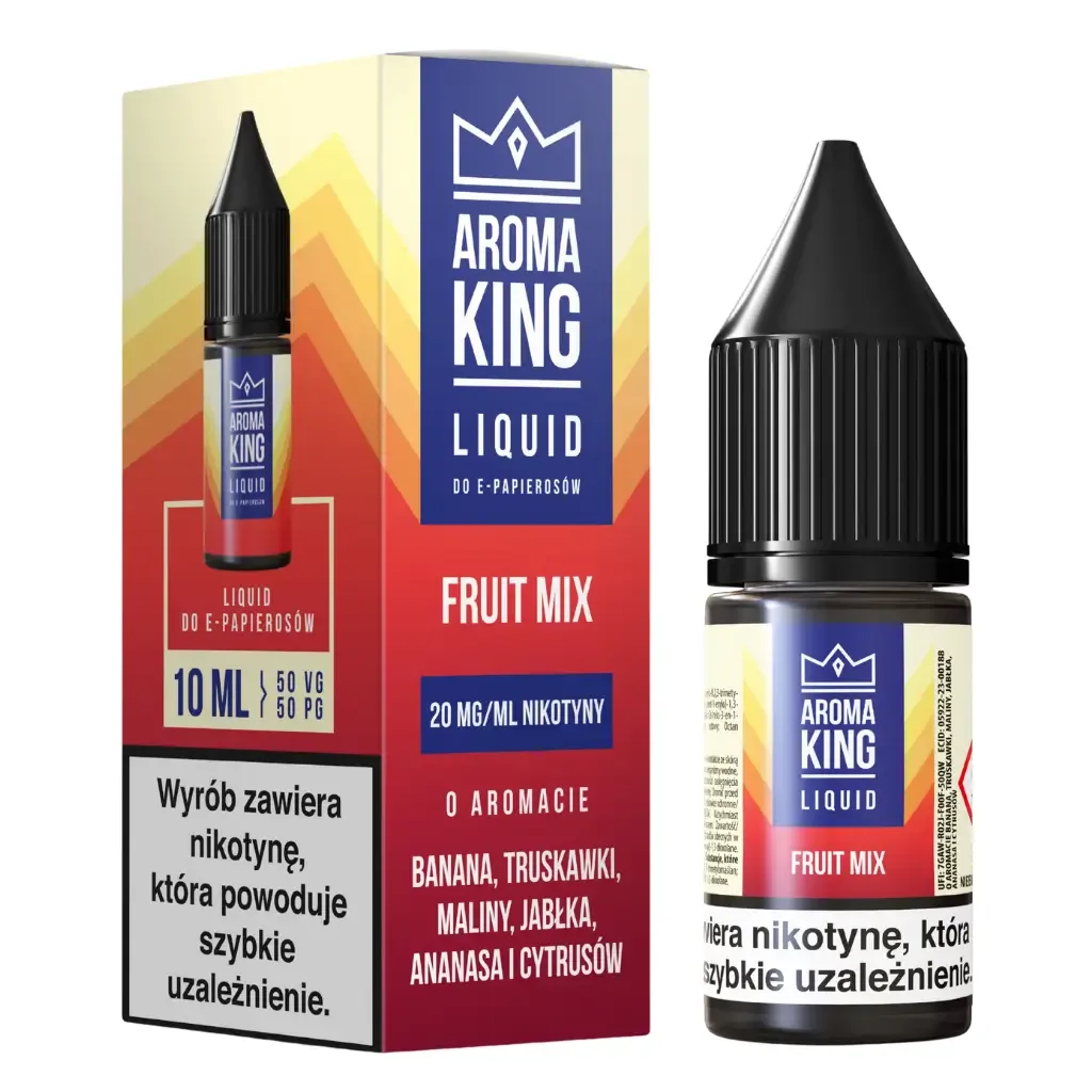 Aroma King Liquid 10ml 20mg Fruit Mix NEW