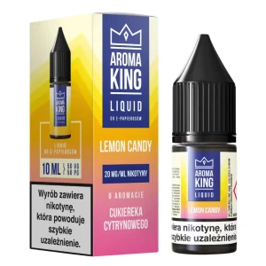 Aroma King Liquid 10ml 20mg Lemon Candy NEW