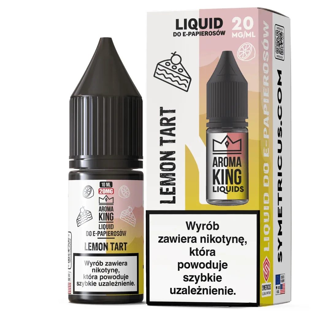 Aroma King LIQUID 10ml 20mg Lemon Tarta