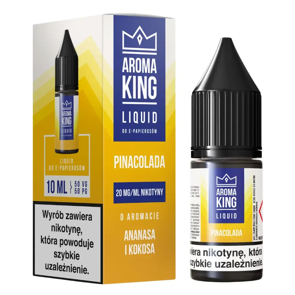 Aroma King Liquid 10ml 20mg Pinacolada NEW