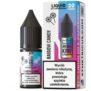 Aroma King LIQUID 10ml 20mg Rainbow Candy