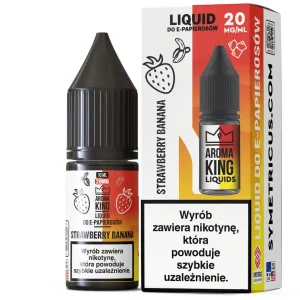 Aroma King LIQUID 10ml 20mg Strawberry Banana